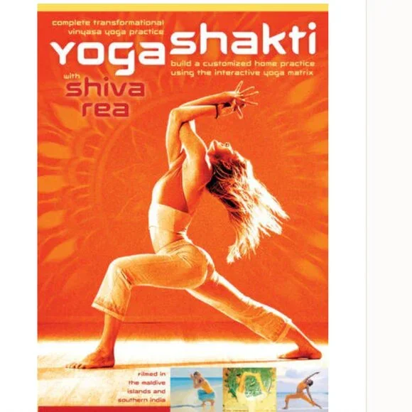 Yoga Shakti Shiva Rea Yoga Flow Vinyasa DVD set - all tracks functional but one - Picture 1 of 1